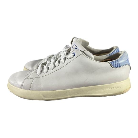 Cole Haan GrandPro Tennis Sneakers White Lace Up Low Top C22584 Men’s Size 9.5 M - Picture 4 of 8